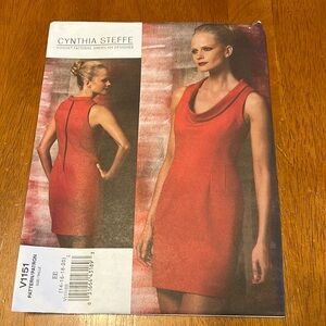 Vogue Uncut Sewing Pattern V1151 American Designer Cynthia Steffe 14-16-18-20